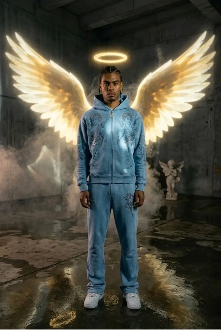 Hoodie Set (XS, Negro)