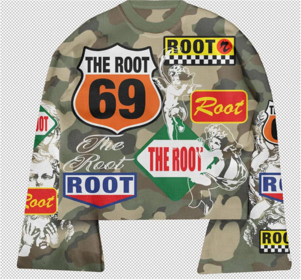 Hoodie Set Camu Signal (XS, Negro)